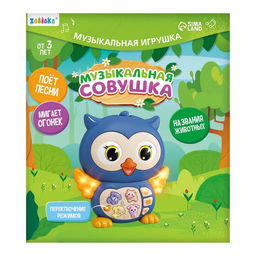 Музыкальная игрушка Музыкальная совушка - Zabiaka фото 4