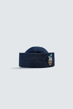 DONALD DUCK PATCH DENIM HAT HARRY LAMBERT FOR ZARA X DISNEY