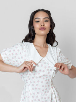 Платье Женевьева (розовый) - Nadi bordo фото 8