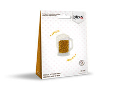 Klart набор для вышивания 10-018 Брошь. Кружка пива 4 х 5 см  фото 4