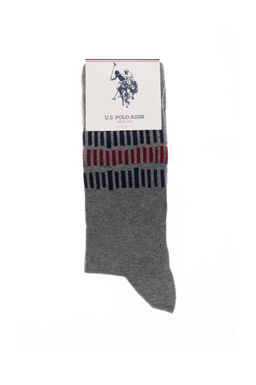 Erkek Gri Melanj _orap