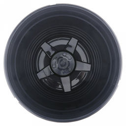 Горшок для цветов пластмассовый Глория 3,3л, д21,5см, h14см, антрацит (Россия) - Домашняя мода фото 3