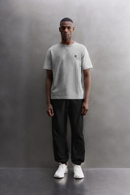 EMBROIDERED COLOUR BLOCK T-SHIRT - Zara фото 3