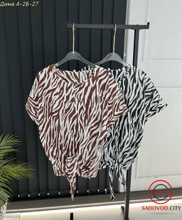 Футболка женская с завязками - Bruno фото 3