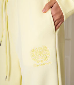 Спортивный костюм #КТ23710, жёлтый