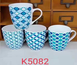 Кружка Орнамент / K5082 /уп 72/ микс 4