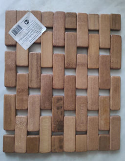 Подставка под горячее, бамбук, 20х22 см, Y3-1161 (322004) - Daniks фото 3