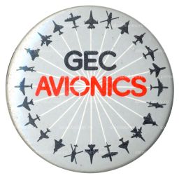 Значок рекламный GEC Avionics