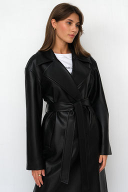 Тренч из экокожи - Mollis фото 5