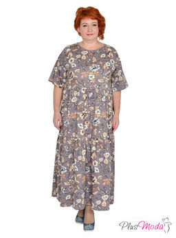 Платье Модель №1221 размеры 44-84 - Plusmoda фото 9