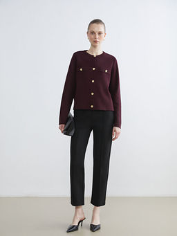 Bisiklet Yaka Kad?n Triko H?rka