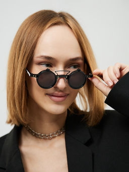 Очки солнцезащитные раскладные, uv 400, дужка 14.5 см, ширина 13.7 см, линза 3.8?3.8 см - Simaland фото 4