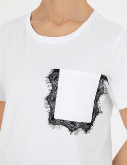 Beyaz Comfort Fit Ti__rt - Pierre cardin фото 7