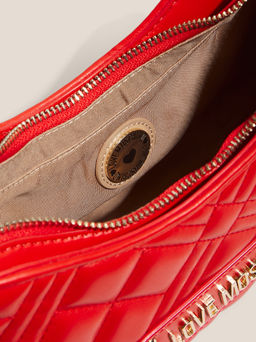 Женская сумка на плечо LOVE MOSCHINO QUILTED BAG Артикул 4625894, красный  фото 4
