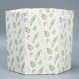 Пакет подарочный Шестигранник, 26.5 23 25 см - Дарите счастье фото 2