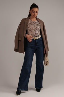 Лонгслив облегающий повседневный skims