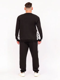 CRB wear/FWXM 90030-22 Комплект мужской (джемпер, брюки),черный/Ex.Cherubino фото 4