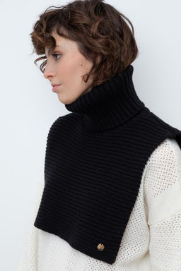 ЕВ 28001/24ш/черный шарф-манишка жен - Very neat фото 2