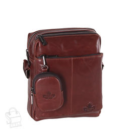 Сумка мужская кожаная 6882-2Z brown Zinimsk  в Новосибирске
