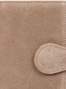 LACCOMA обложка для авто документов LA-3090-З-серо-бежевый натуральная замша