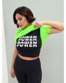 Майка двойная ROWAN POWER лайм  фото 4