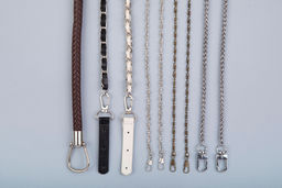 Gamma FER-12 Цепочка для сумки 40 x 0.5 см 5 х 1 шт. №01 под серебро