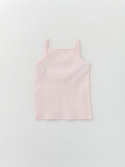 Майка для девочки из рибаны, розовый - Lesi kids фото 13
