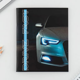 Цена за 5 шт. Тетрадь в клетку, 48 л., А5, на скрепке, блок №2 Машины МИКС - Artfox study фото 14