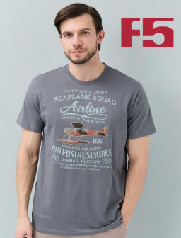 Футболка мужская арт. 02285/Airline