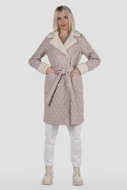 01-11626 Пальто женское демисезонное (пояс)