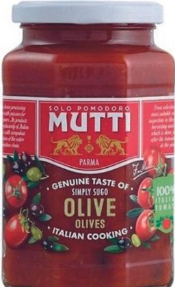 Соус томатный с оливками "Мутти" ст./б. (0,400 кг)