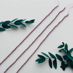 Бусины для украшений из Фосфосидерита 39 см