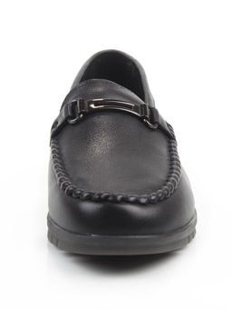 06-DYL121-1 BLACK Туфли женские (натуральная кожа)