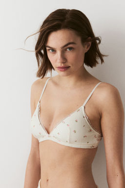Sujetador suave en pointelle con relleno - H&m фото 4