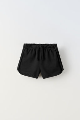 CONTRAST RIBBED BERMUDA SHORTS - Zara фото 3