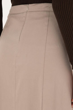 Kad_n Koyu Bej Dokuma Etek - U.s. polo assn фото 6