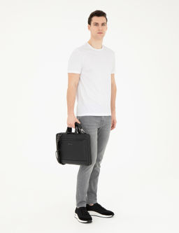 Beyaz Slim Fit Ti__rt