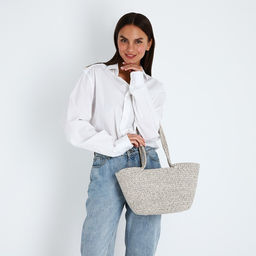 Сумка-тоут без застёжки, цвет серый - Simaland фото 6