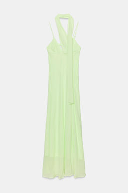 VESTIDO LARGO GEORGETTE TIRANTES FOULARD / Lima - Zara фото 6