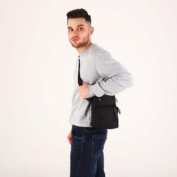 Сумка мужская, цвет черный - Simaland фото 7