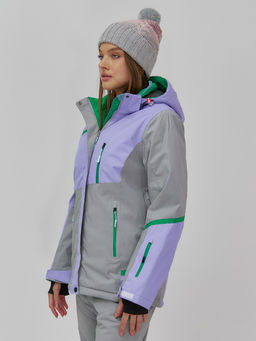 Куртка горнолыжная женская CHUNMAI 7092Sn утеплитель 480-580 г/м² сиреневая - Mtforce фото 3