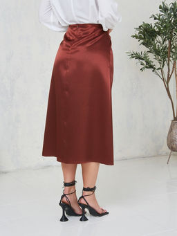 ЮБКА ЛАСЕЛЬ ШОКОЛАД -