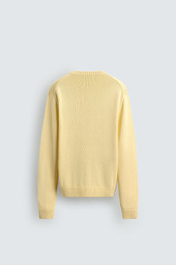 TEXTURED COTTON JUMPER - Zara фото 9