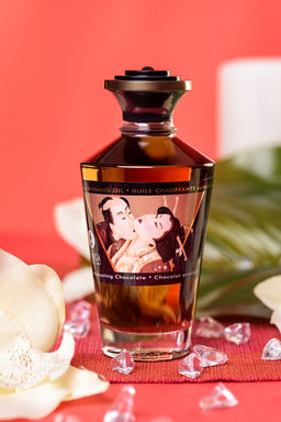 Масло массажное для тела Shunga Пьянящий шоколад (Intoxicating Chocolate), разогревающее, 100 мл