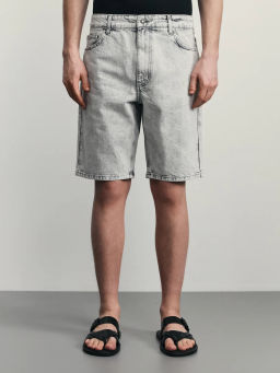 шорты джинсовые мужские / Zarina  фото 3