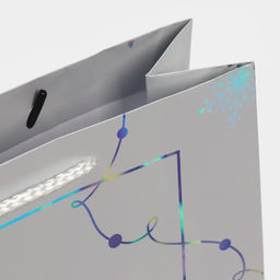 Пакет голографический вертикальный Волшебство, 26 32 9 см - Дарите счастье фото 5