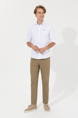 Erkek Beyaz Uzun Kollu G_mlek