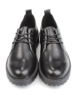 03-DYL76-D1 BLACK Полуботинки женские (натуральная кожа)