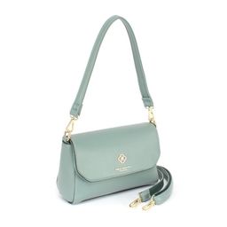 Сумка женская искусственная кожа YDR-2423, 1отд+карм/пер, плечевой ремень, зеленый SALE 253883