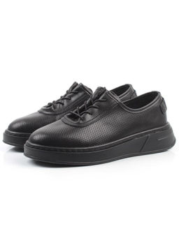03-YE287-9 BLACK Полуботинки женские (натуральная кожа)